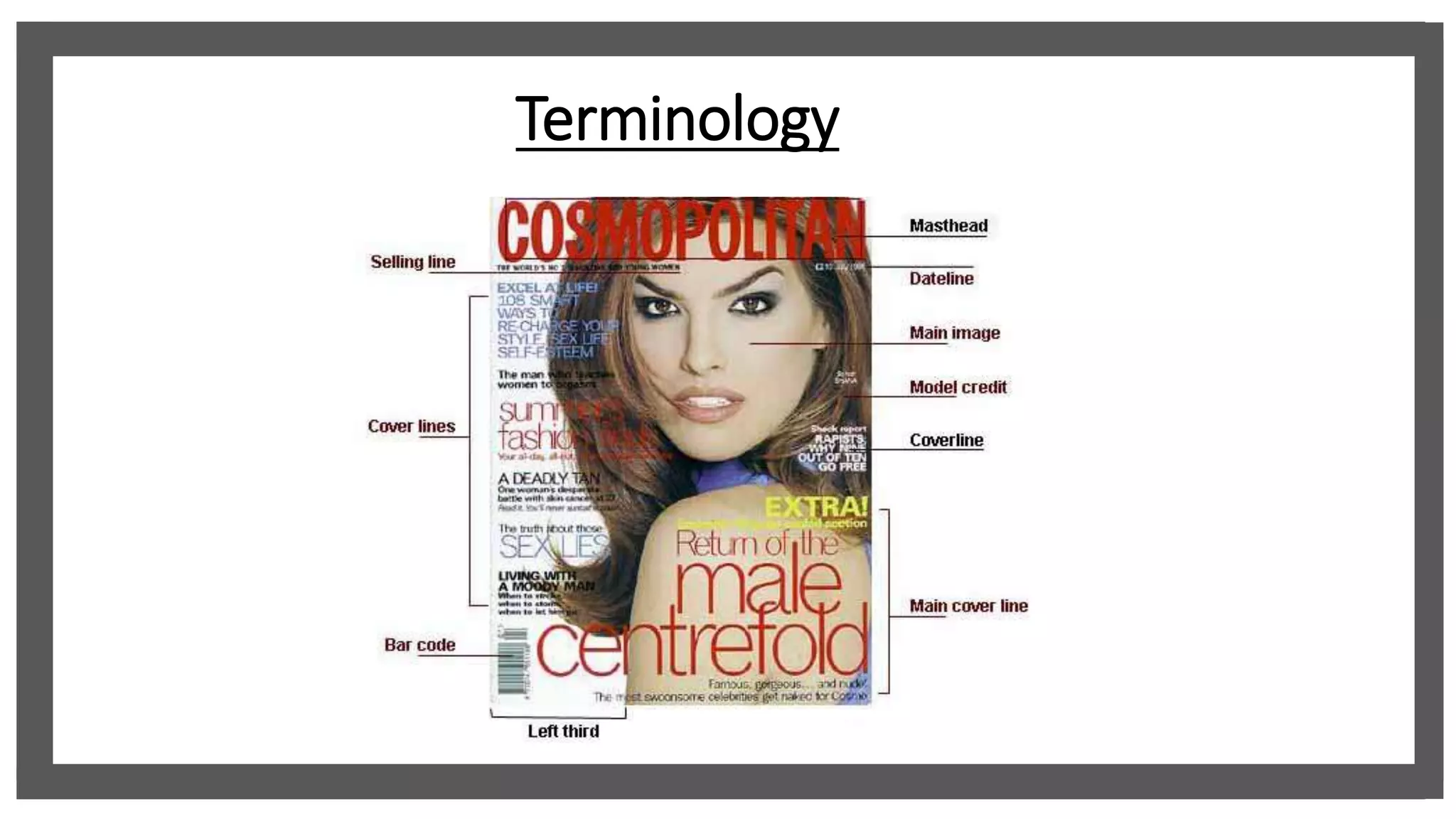 History and conventions of fashion magazines PPT