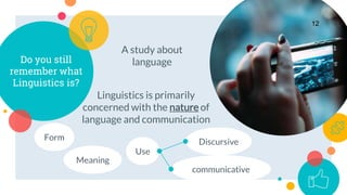 History and Definition of Applied Linguistics | PPTX