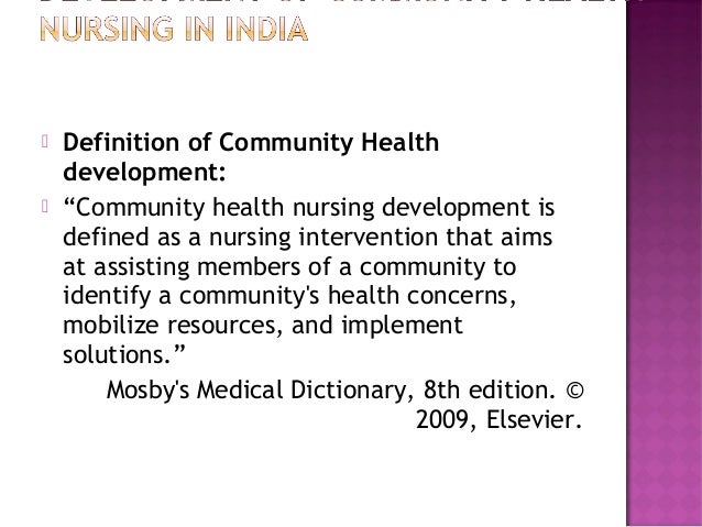 history-and-development-of-community-health-nursing-in-india