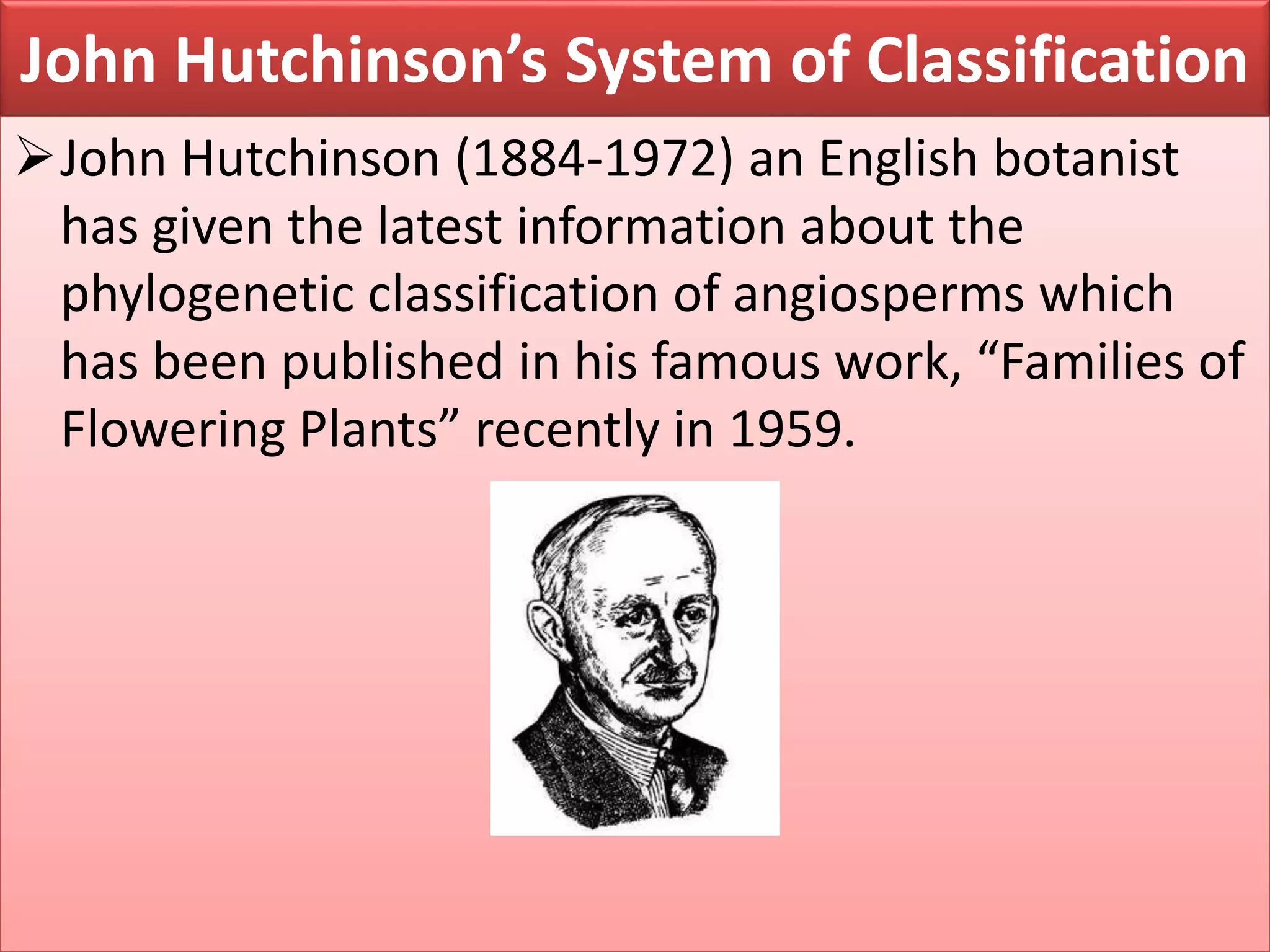 History and development of plant taxonomy | PPTX