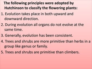 History and development of plant taxonomy | PPTX