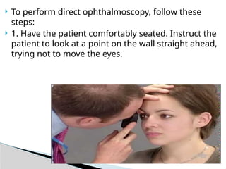 History and Physical assessment of patients with eye disorders and ...