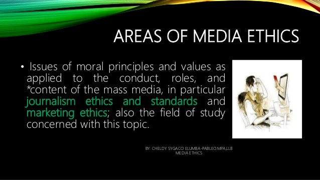 History and principles of media ethics