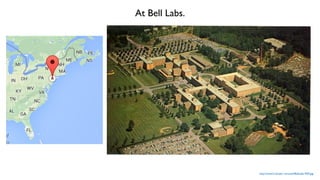 http://www3.nd.edu/~atrozzol/BellLabs1959.jpg
At Bell Labs.
 