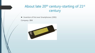 History and the development of electronics and communication | PPTX