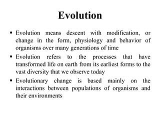 History and Usefulness of Evolution.pptx