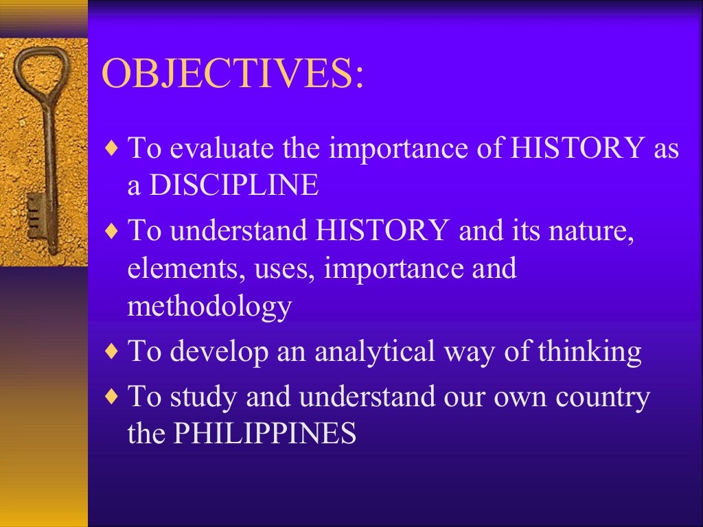 History as a discipline