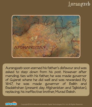Aurangzeb - The Mughal Emperor - History India – Mocomi.com