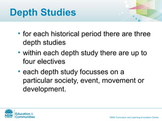 History australian curriculum sws | PPT
