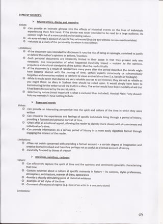 History booklet l4 2014