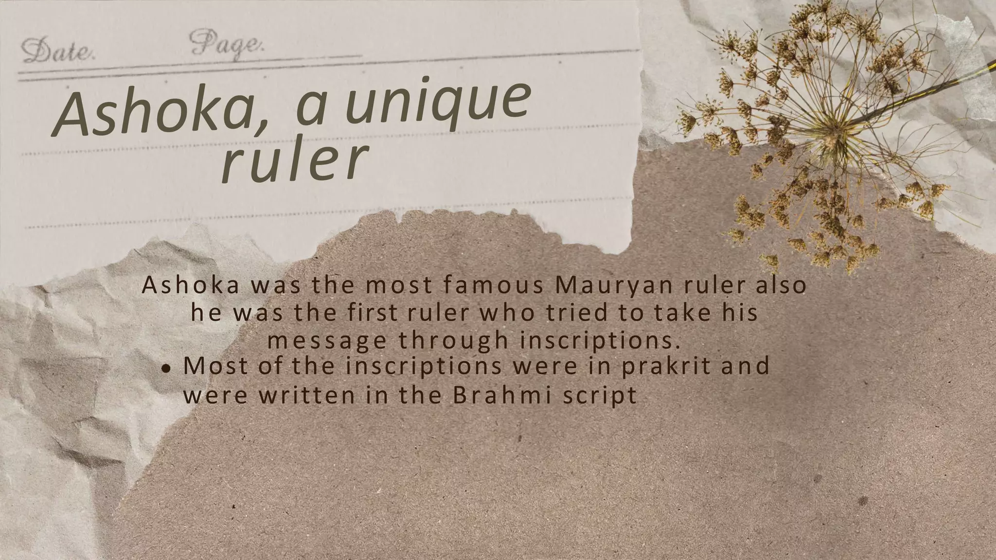 HISTORY chapter 7ASHOKA THE EMPEROR WHO GAVE UP WAR..pptx