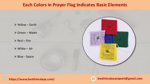 5 Each Colors In Prayer Flag Indicates Basic Elements 5 Each Colors In Prayer Flag Indicates Basic Elements