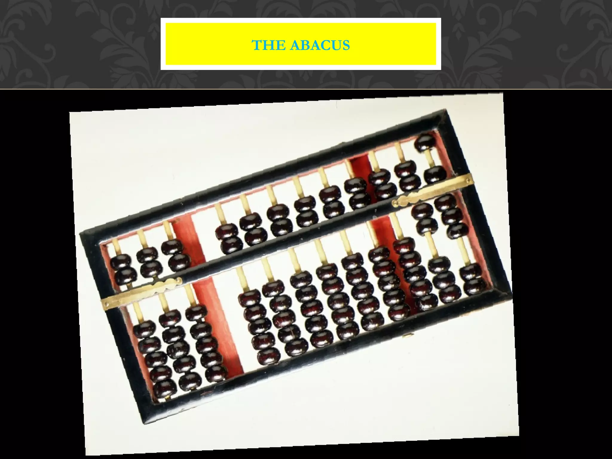 THE ABACUS
 