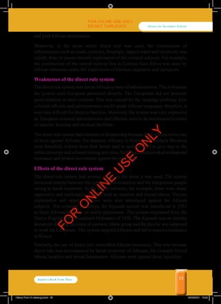 History Form Three , Text book for a teachers | PDF
