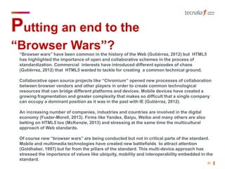 Taking a glance at the history of HTML5 | PDF