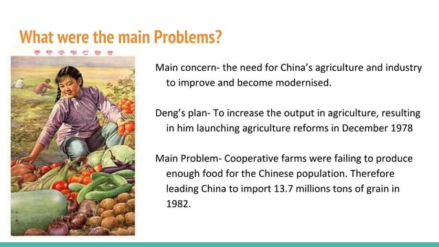Deng Xiaoping's Reforms - Agriculture | PPT