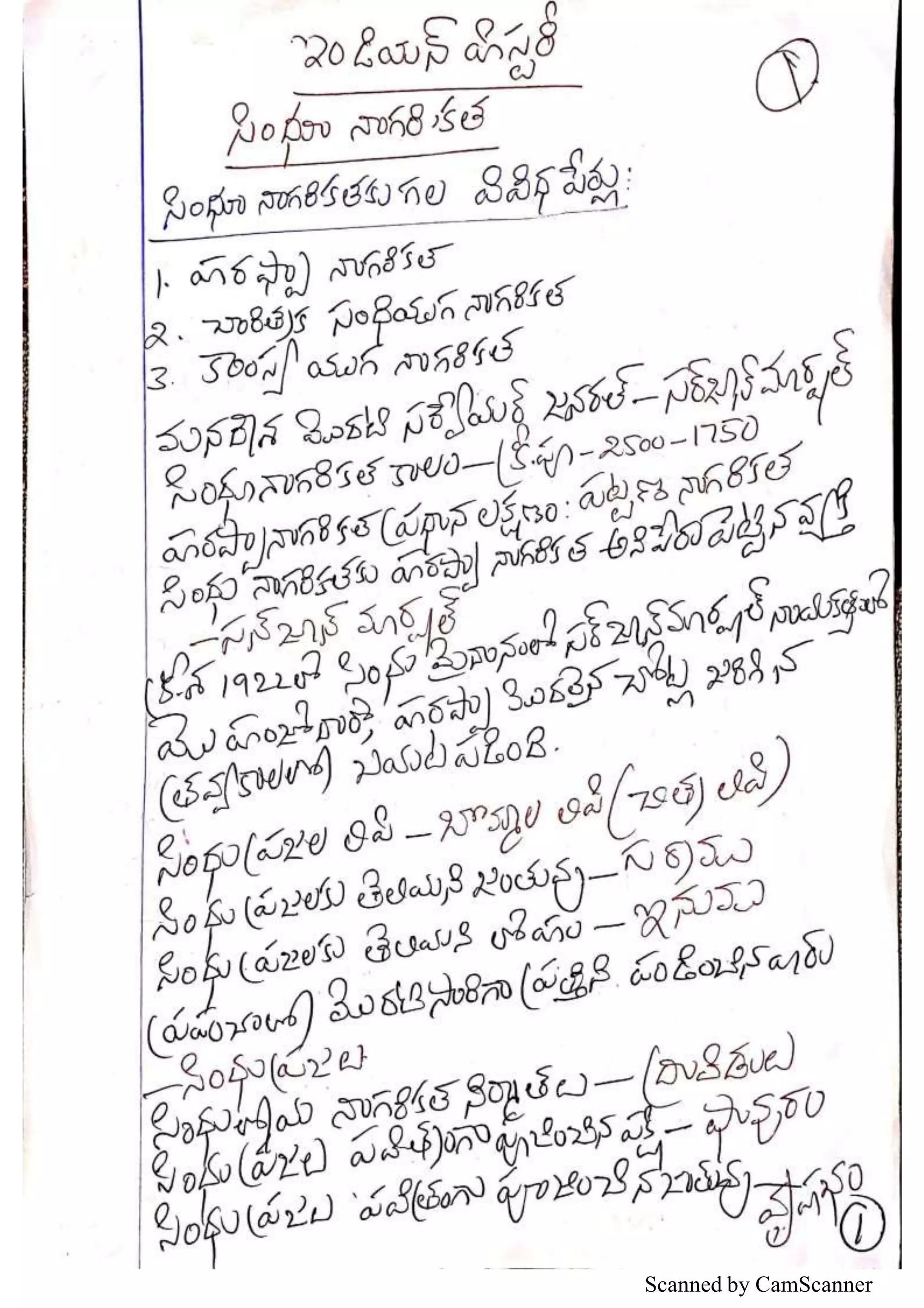 Telugu Notes Indian history notes in telugu.pptx