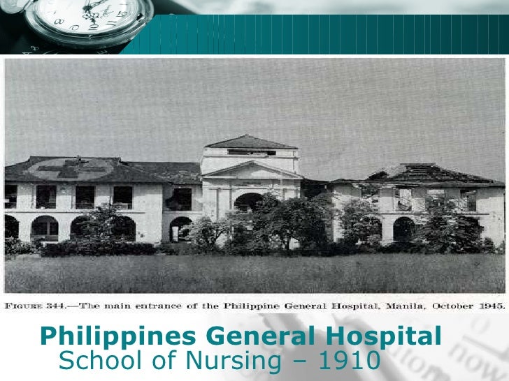 history of nursing in the philippine Contains slide images of the history of nursing. history of nursing in the philippine Contains slide images of the history of nursing.
