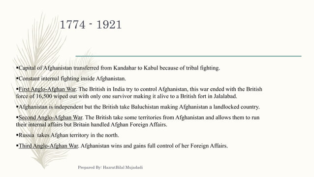 history-of-afghanistan-ppt