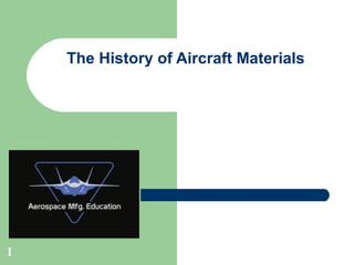 The History of Aircraft Materials

1

 