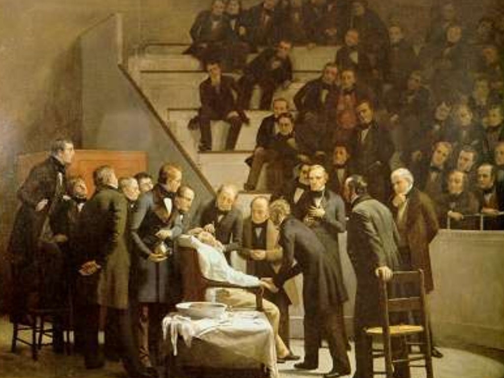 History of anaesthesia