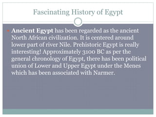 History of Ancient Egypt | PPT