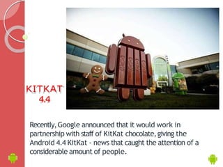 History of Android powerpoint presentation | PPTX