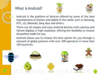History of Android powerpoint presentation | PPT
