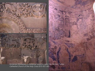 Armenian Monastery in Akdamar Island in Lake Van, Eastern Turkey
Cathedral Church of the Holy Cross (915-921 AD)
 