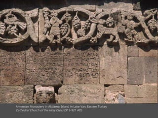 Armenian Monastery in Akdamar Island in Lake Van, Eastern Turkey
Cathedral Church of the Holy Cross (915-921 AD)
 