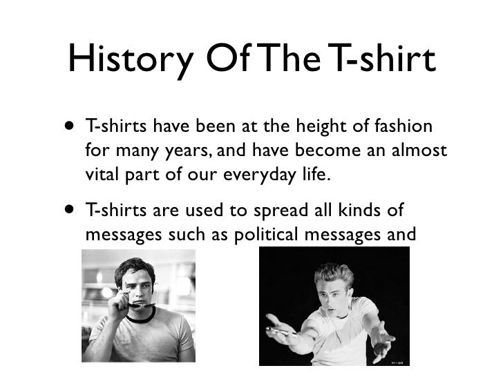 History Of A T Shirt
