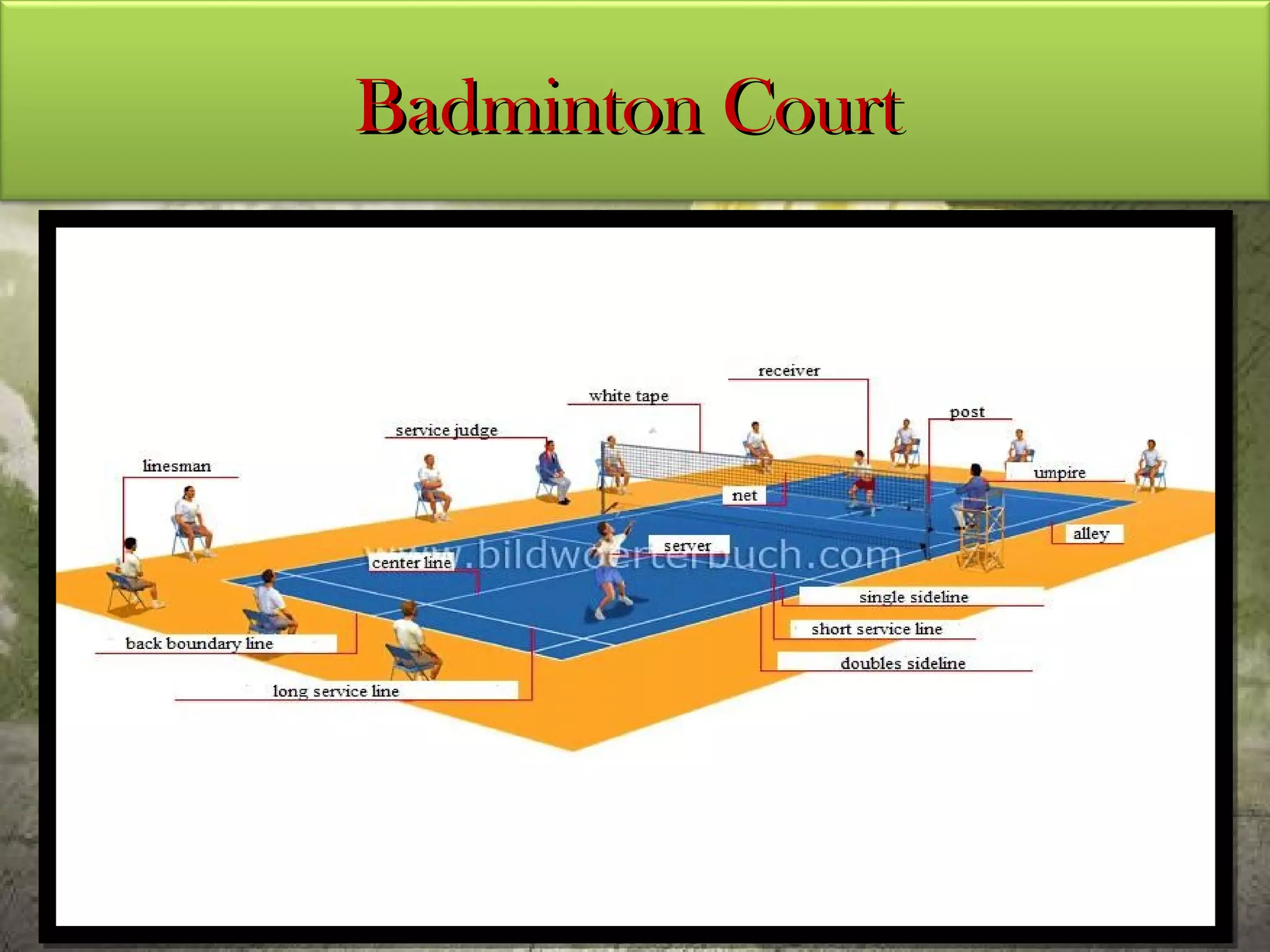 Badminton Court
 