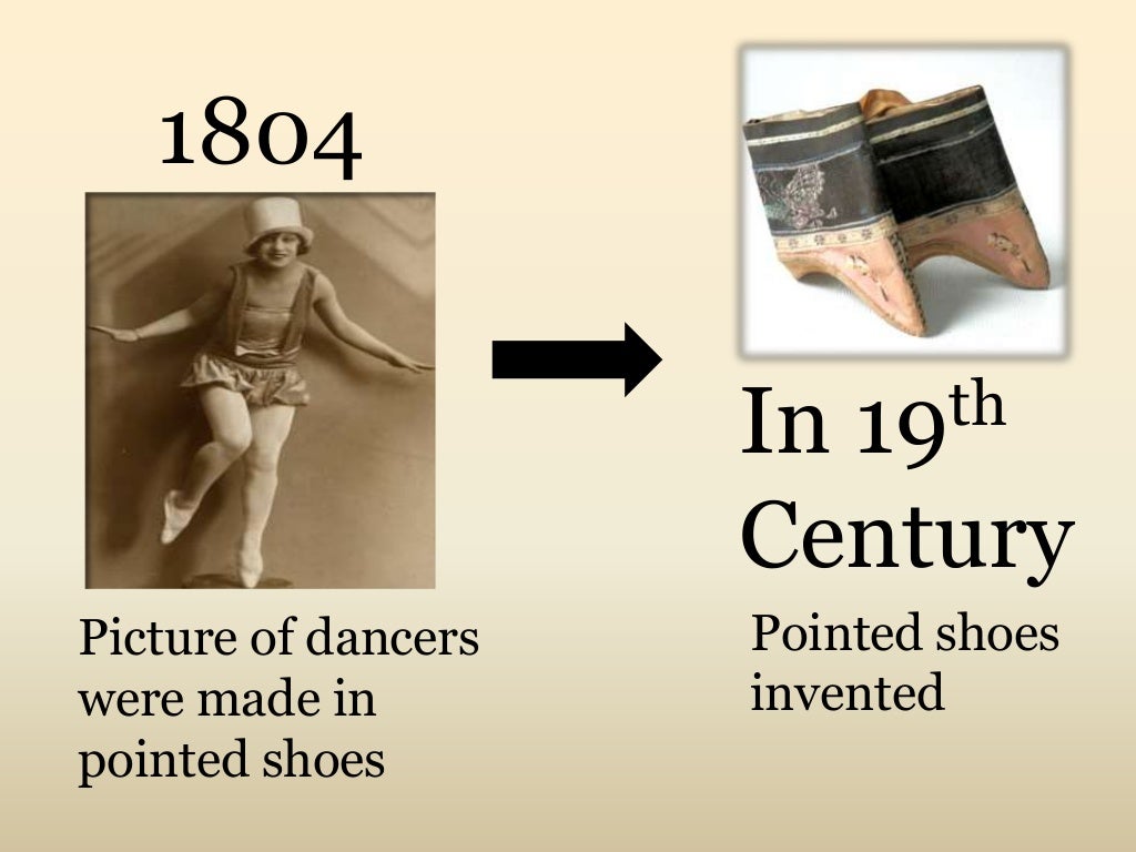 History of Ballet Shoes