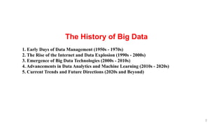 Data Emergence History of Big data - Starting from evolution | PPTX