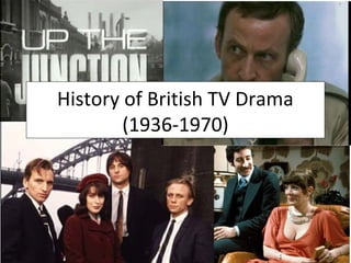 History of British TV Drama
(1936-1970)
 