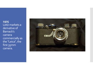 History of camera | PPTX