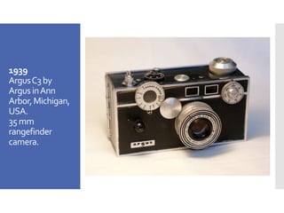 History of camera | PPTX