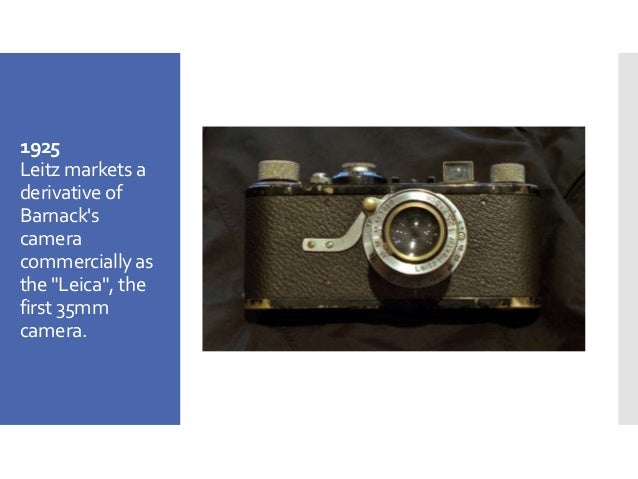 History Of Camera