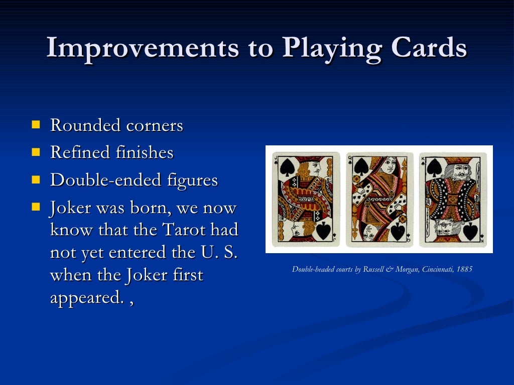 History Of Card Games