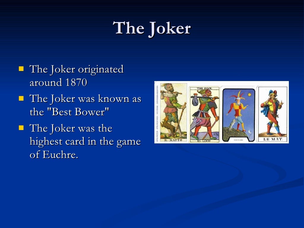History Of Card Games