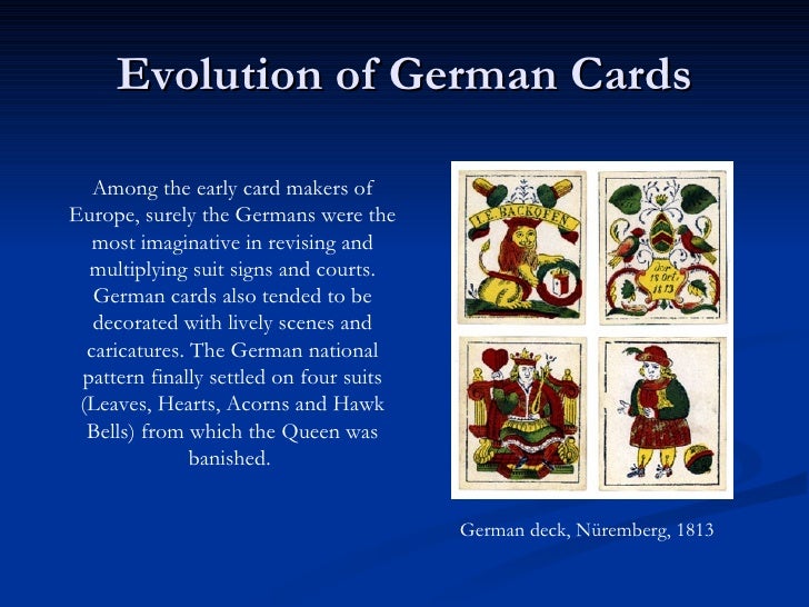 History Of Card Games