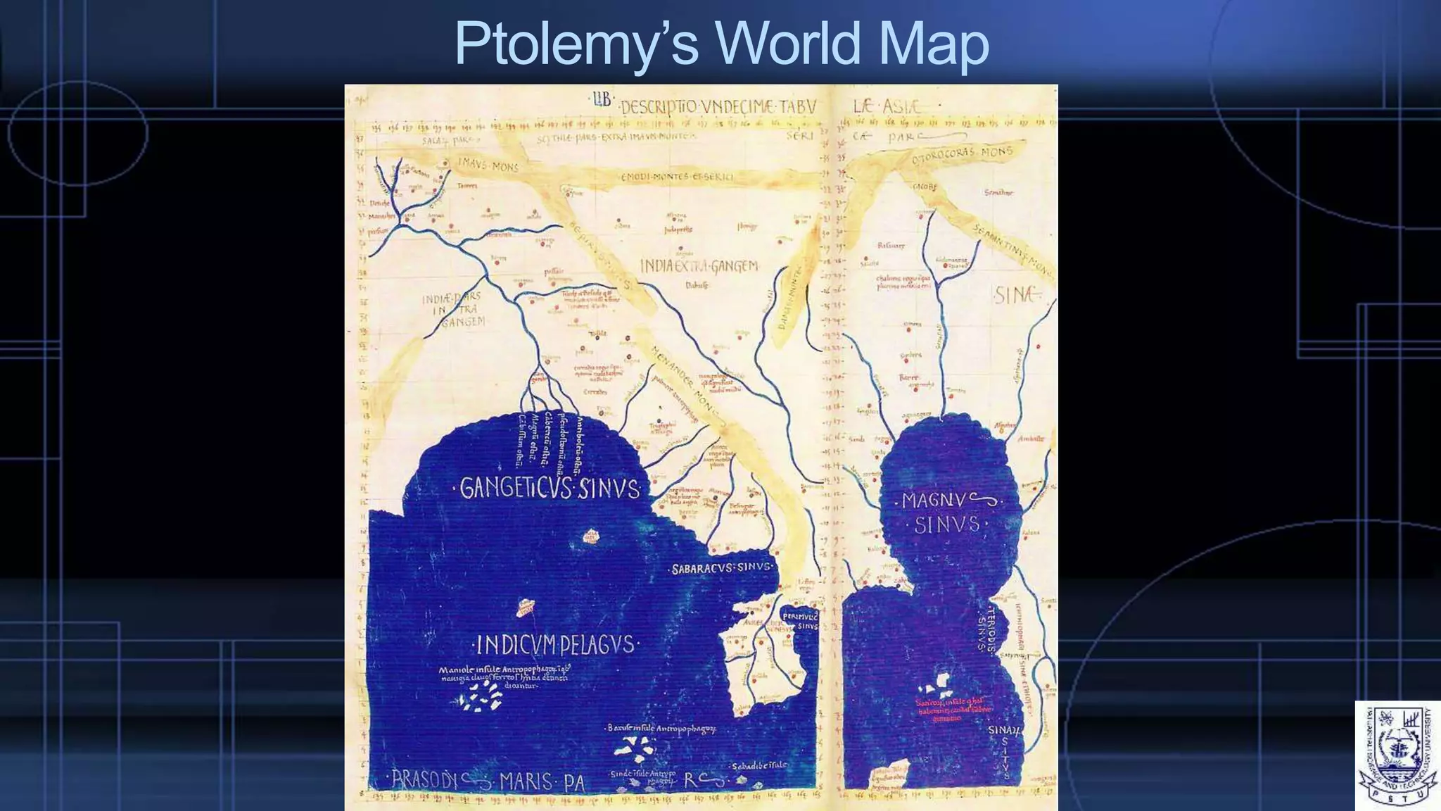 Ptolemy’s World Map
 