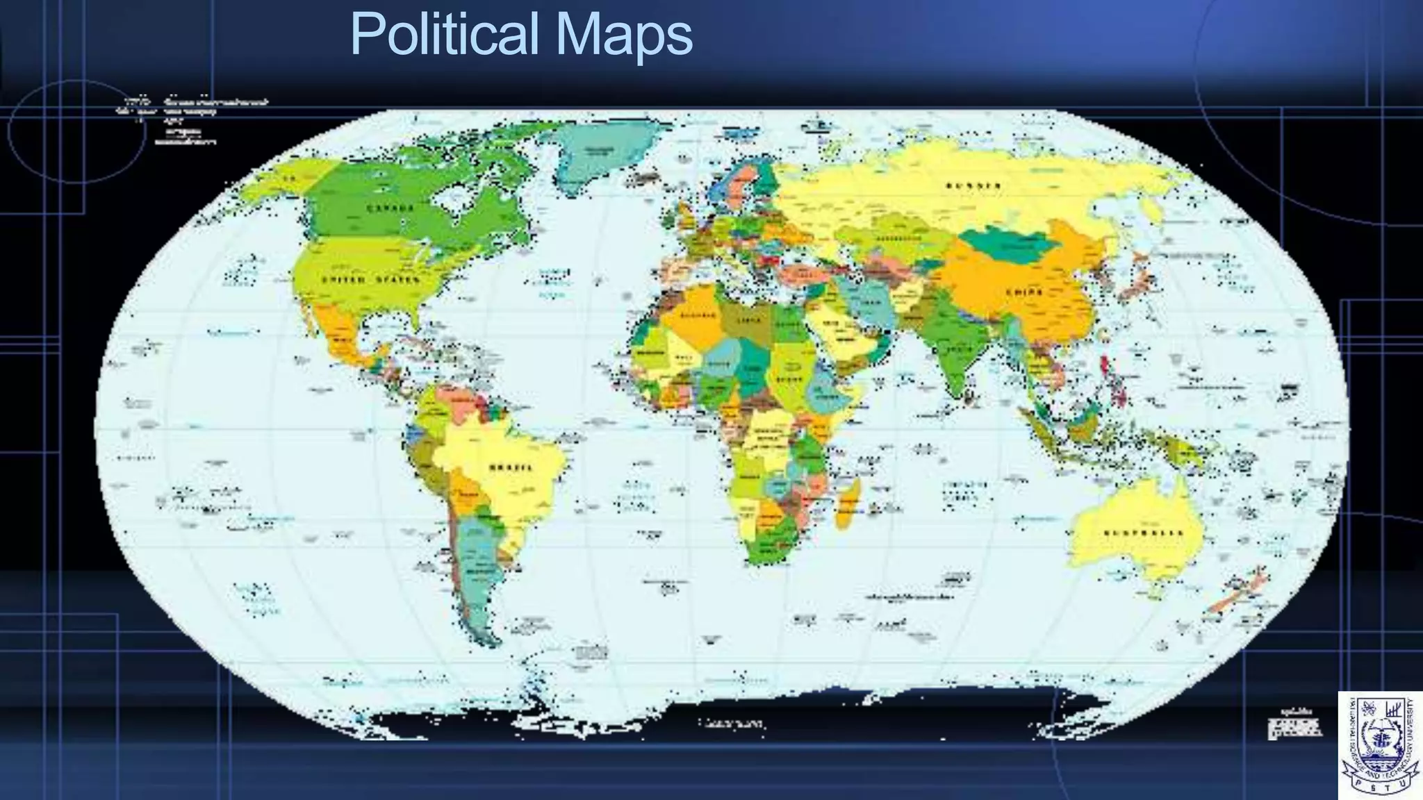 Political Maps
 