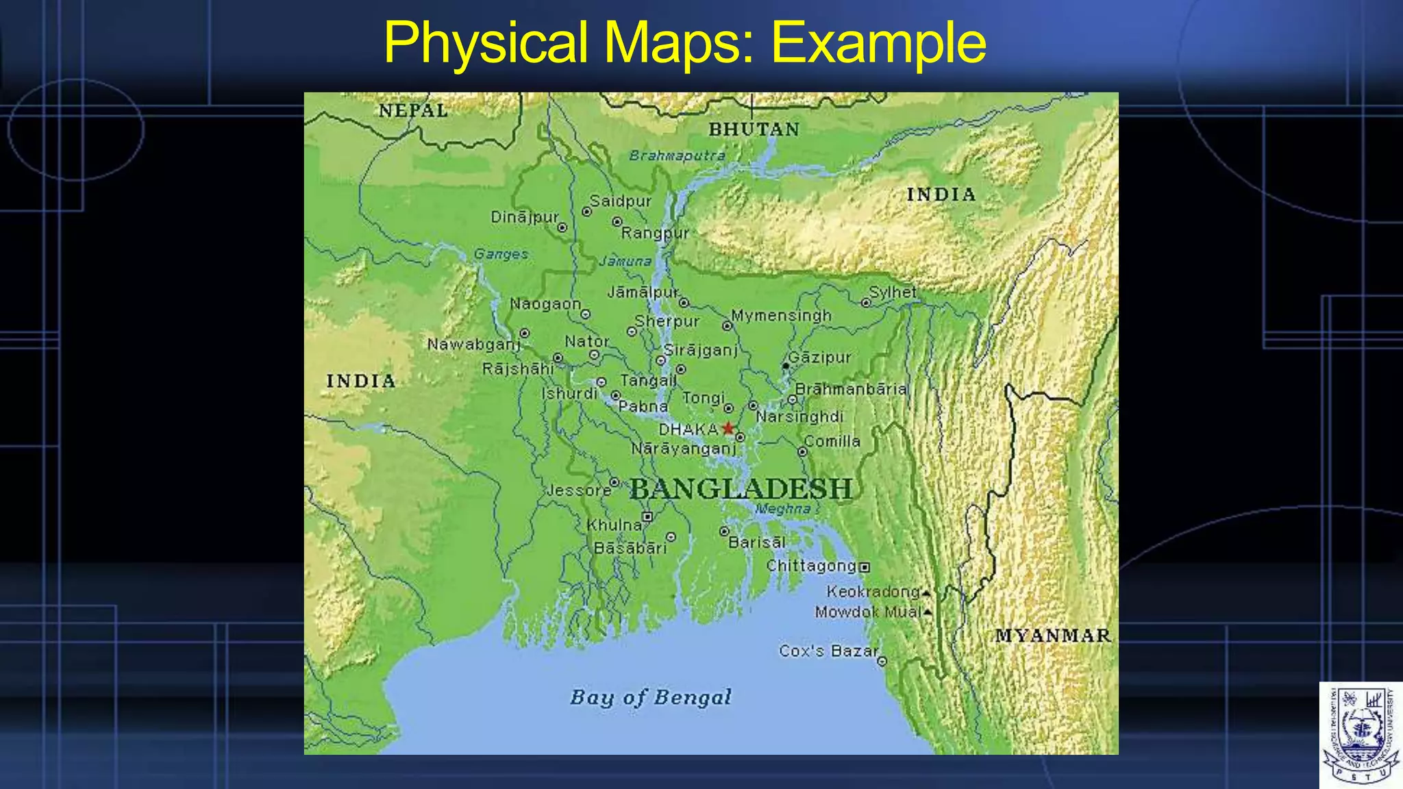 Physical Maps: Example
 