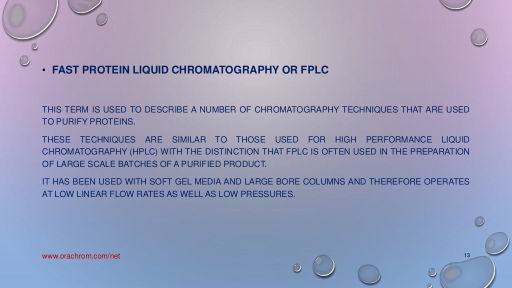 History of chromatography