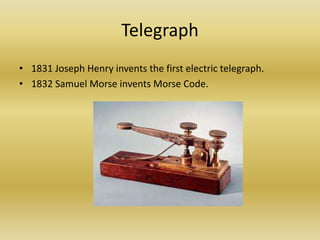 History of communications | PPTX