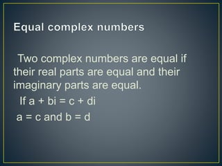 History of complex | PPTX