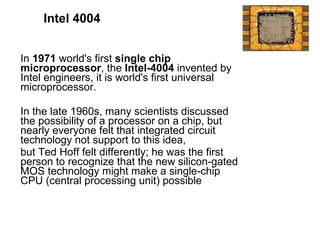 1971 Computer History of computer 08 | PPT
