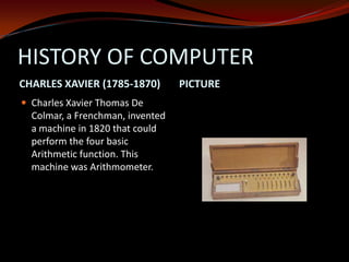 History of computer | PPT