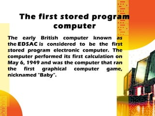 History of computer | PPT | Computing | Technology & Computing